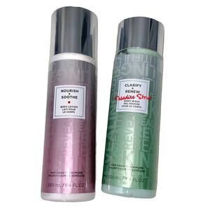 European Wax Center Nourish + Soothe Lotion & Clarify + Renew Body Wash Bundle